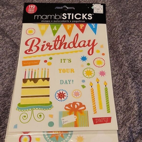 Birthday sticker bundle - Picture 8 of 11